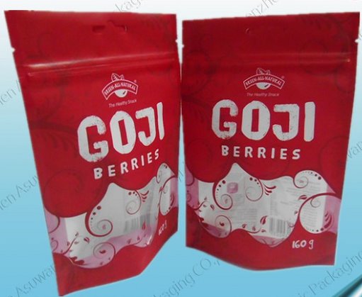 Two bags of goji berries
